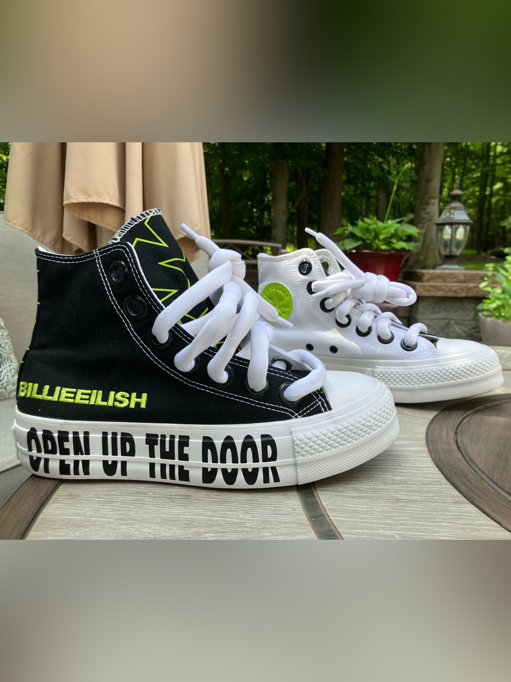 Converse By You X Billie Eilish Chuck Taylor All Star Lift Platform  M 8  W 6